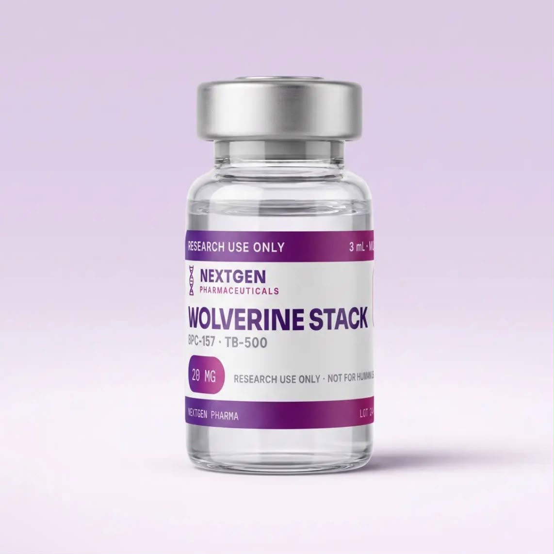 Wolverine Stack research vial