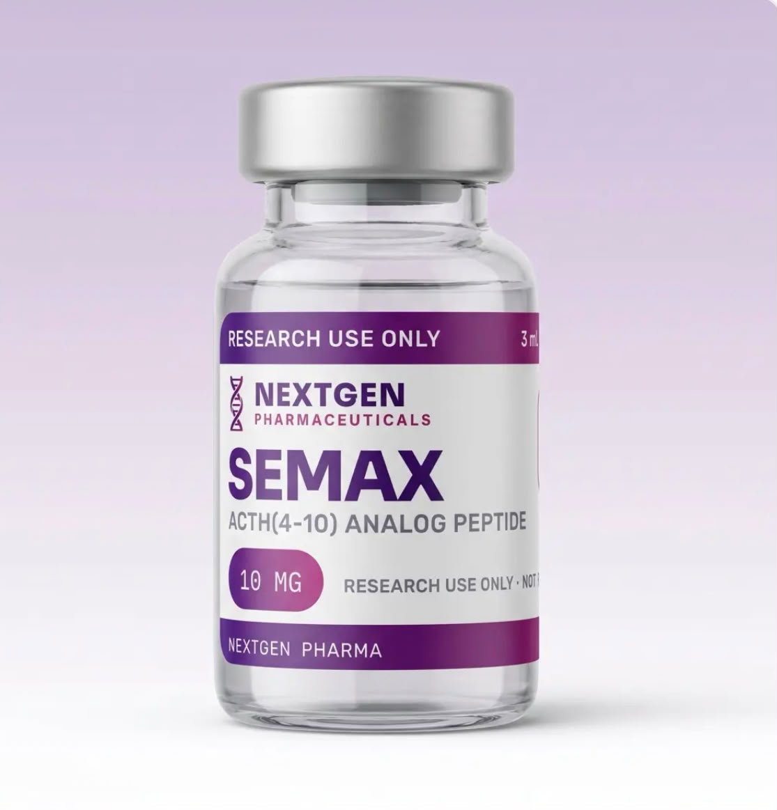 Semax research vial