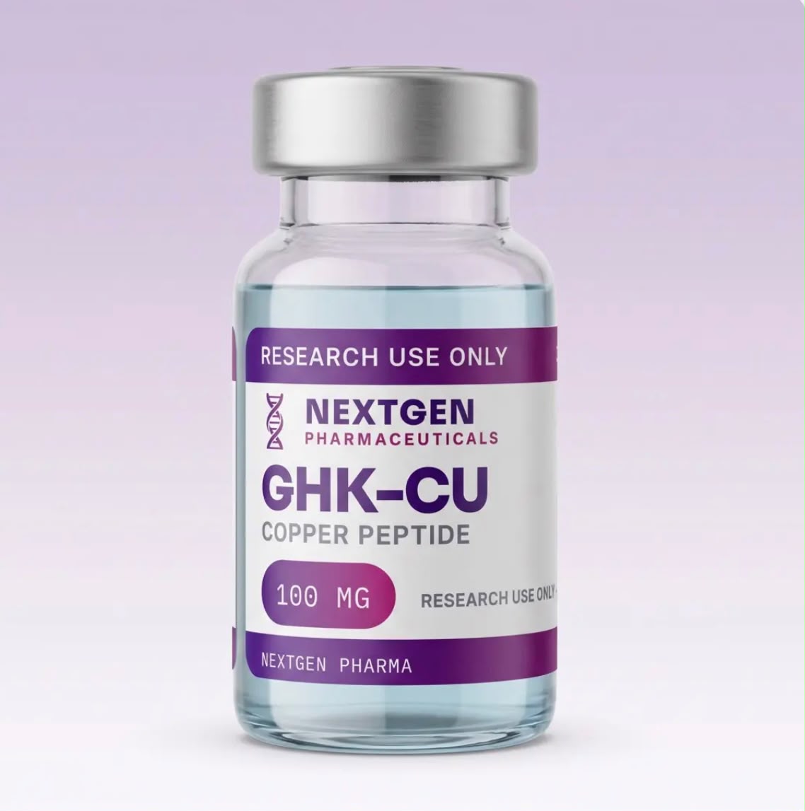 GHK-CU research vial